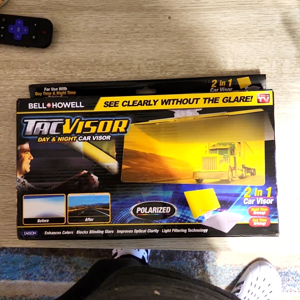 TacVisor Day and Night Car Visor